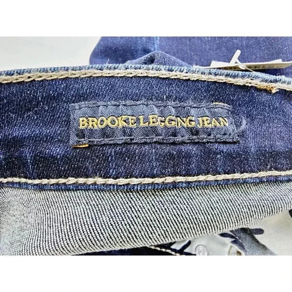 Lucky Brand 25X29 Women's Blue Denim Brooke Legging Jean Size 0/25A NWT - Picture 6 of 16